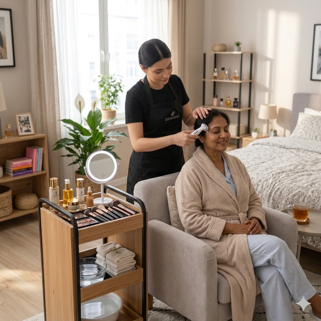 Best salon services in lower parel in Mumbai by Swwisho